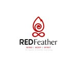 Red Feather logo stacked